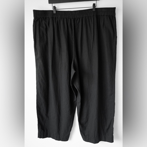 Madewell Plus Linen Blend Crop Pants New With Tags - Picture 9 of 9